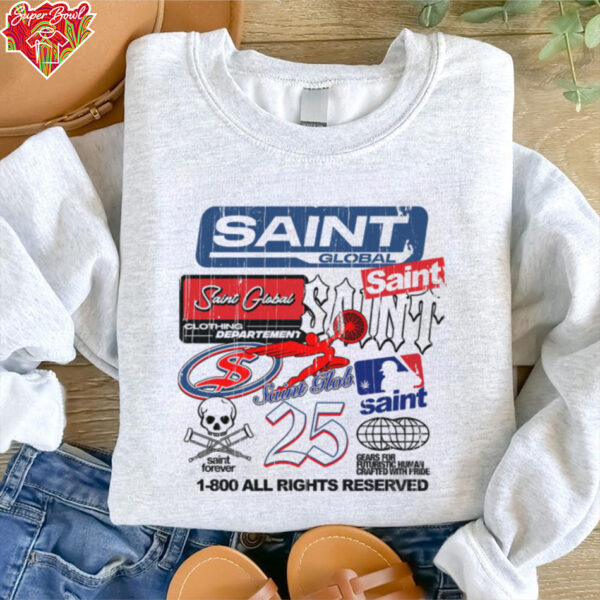 Saint Global Collage shirt