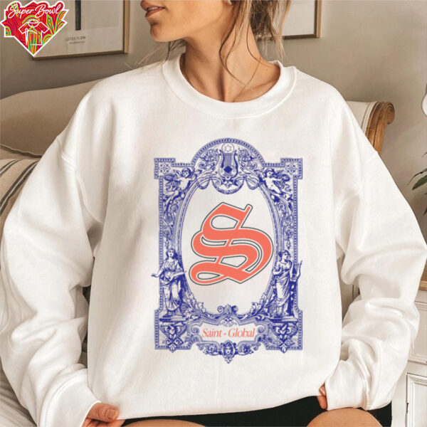 Saint Global Ornate Design shirt