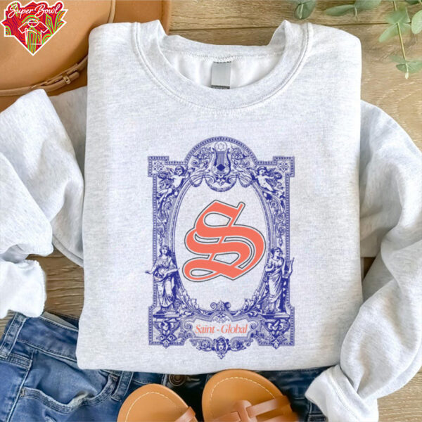 Saint Global Ornate Design shirt