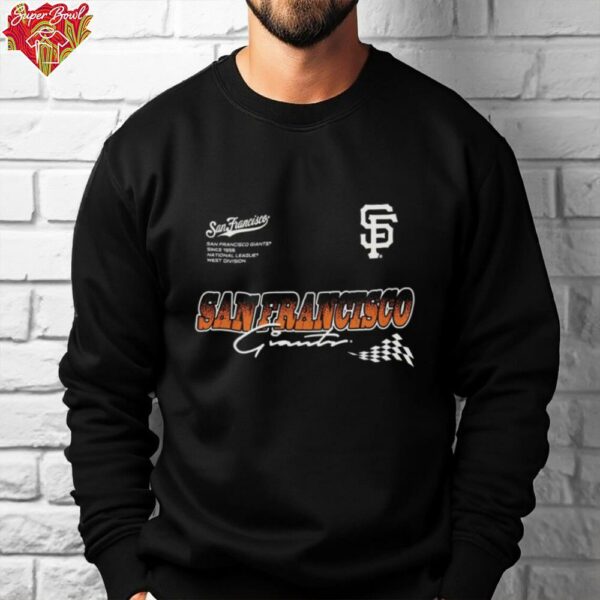 San Francisco Giants Modern Speed Black Long Sleeve T Shirt