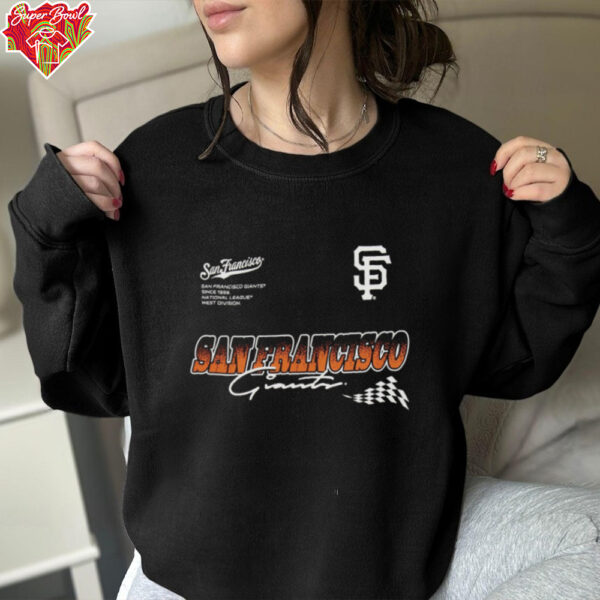 San Francisco Giants Modern Speed Black Long Sleeve T Shirt