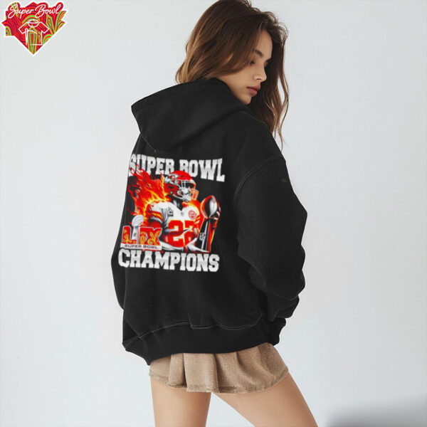 Super Bowl 2025 LIX Champions Number 22 Chiefs shirt