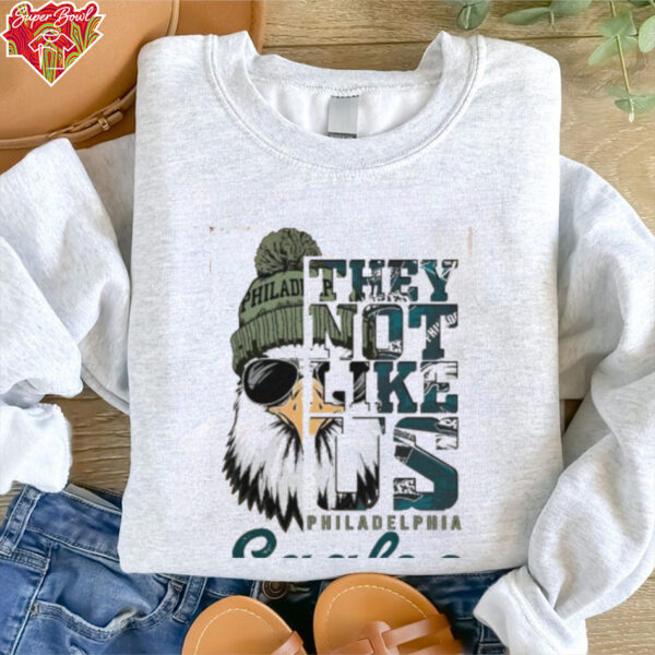 Super Bowl Lix They Not Like Us Eagles Shirt