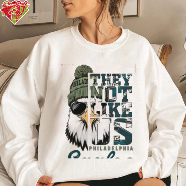 Super Bowl Lix They Not Like Us Eagles Shirt