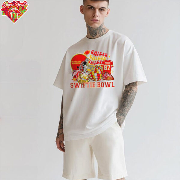 Swiftie Bowl Chiefs Go Taylor’s Boyfriend Kelce Kansas City Chiefs NFL Unisex T Shirt