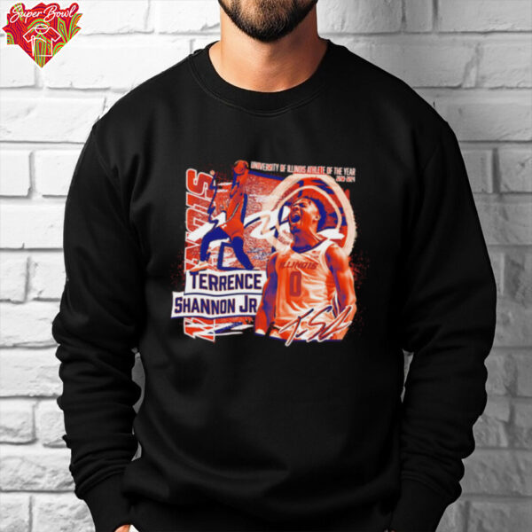 Terrence Shannon Jr. Illinois Basketball scream shirt