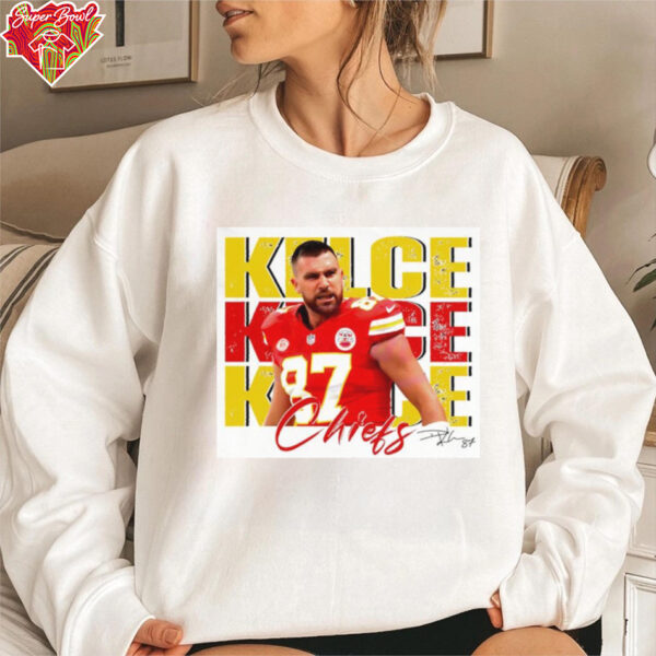 Travis Kelce 87 Kansas City Chiefs Football Players Vintage shirt