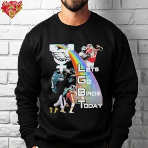 Philadelphia Eagles Philly LGBT Let’s Go Birds Today Super Bowl T shirts