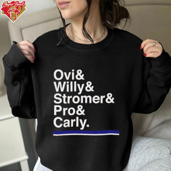 Washington Ovi & Willy & Stromer & Pro & Carly Shirt