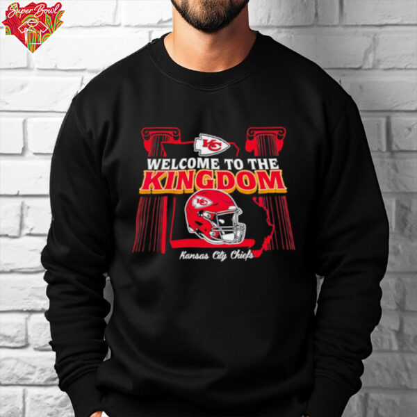 Welcome To The Kingdom Kansas City Chiefs Helmet shirt