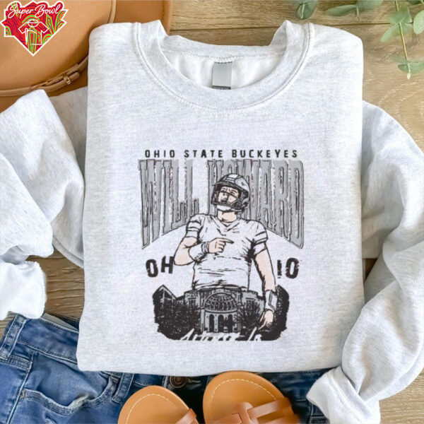 Will Howard The Shoe Ohio State Buckeyes T shirts