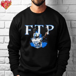 FTP Brian Branch Detroit Lions middle finger shirt