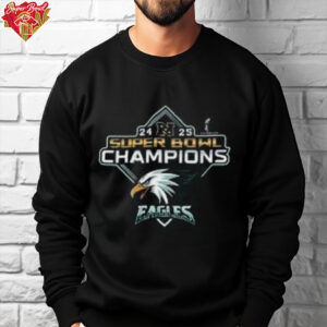 Philadelphia Eagles Super Bowl LIX Champions shirt