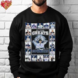 Dallas Cowboys All Time Greats Signatures T shirts