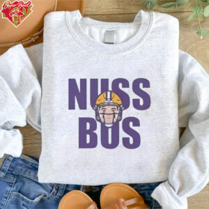 Nuss Bus Garrett Nussmeier LSU Tigers football shirt