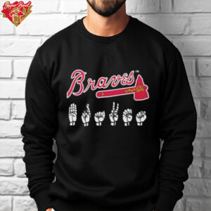 Atlanta Braves 2025 Brave Deaf Awareness shirt