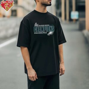 Philadelphia Eagles Super Bowl LIX Champions Under The Lights T Shirts