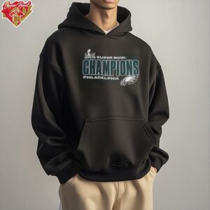 Philadelphia Eagles Super Bowl LIX Champions Under The Lights T Shirts