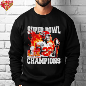 Super Bowl 2025 LIX Champions Number 22 Chiefs shirt