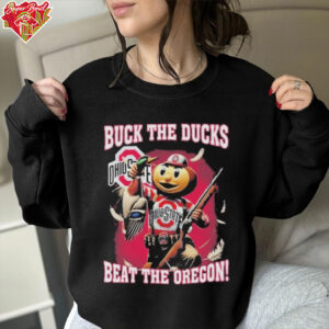 Ohio State Buckeyes Buck The Ducks Beat The Oregon 2025 Shirt