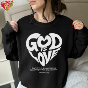 God is Love Heart shirt