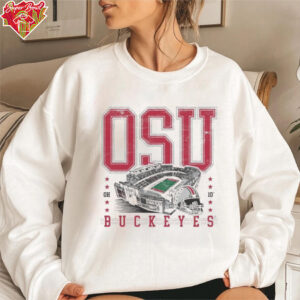 Ohio State Buckeyes OSU Field Stadium Helmet T shirts