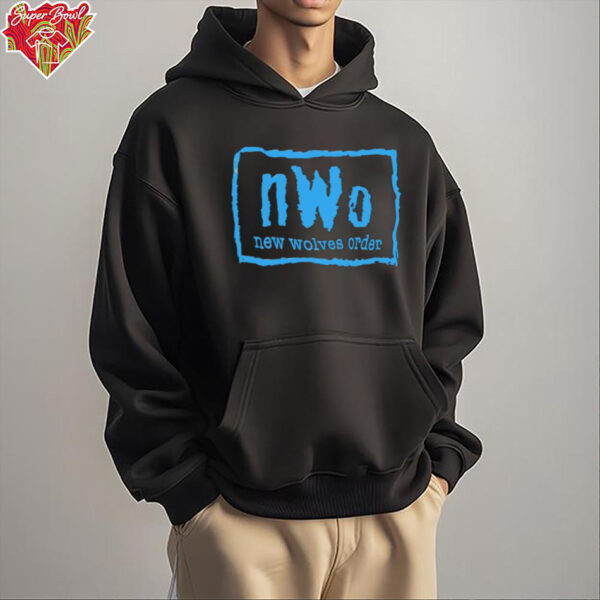 nWo new wolves order New World Order logo parody shirt