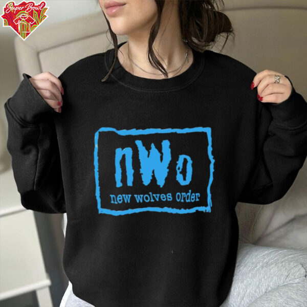 nWo new wolves order New World Order logo parody shirt