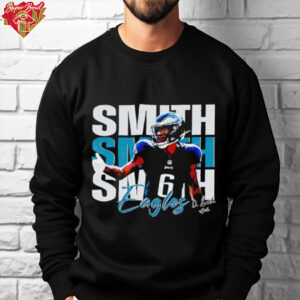 Devonta Smith 6 Philadelphia Eagles Football Players Super Bowl 2025 shirt Recovered