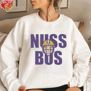 Nuss Bus Garrett Nussmeier LSU Tigers football shirt