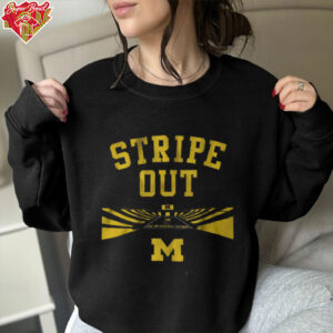 Michigan Football Big House Stripe Out Shirt