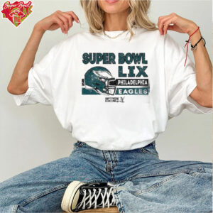 Original Philadelphia Eagles 2024 Super Bowl Helmet T Shirt