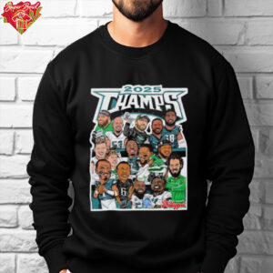 2025 Champs Philadelphia Eagles We Are The Champions shirt