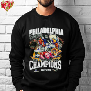 Philadelphia Eagles NFC Championship Champions 2024 2025 shirt