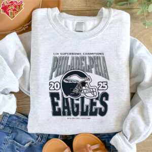 Lix Super Bowl Champions 2025 New Orleans Philadelphia Eagles shirt