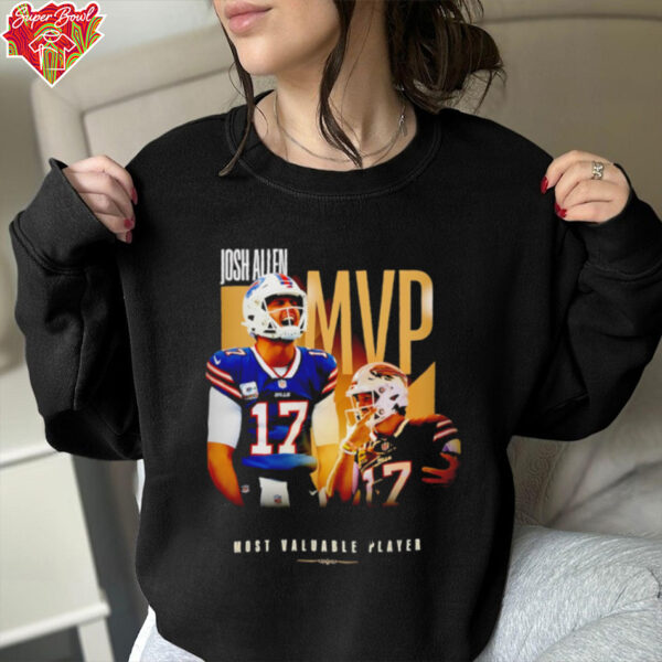 NFL MVP Josh Allen Most Valuable Player shirt