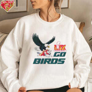 Football Mascost Retro Bird Gang Eagle Super Bowl shirt