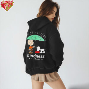 Charlie Brown and Snoopy kindness is always cool shirt