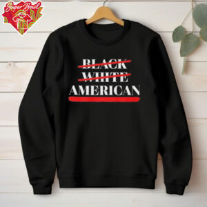 American not Black White shirt