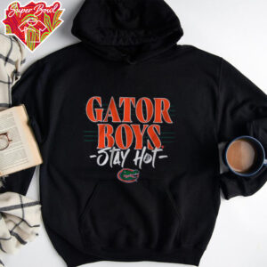 Official Gator Boys Stay Hot 2025 NCAA Southeastern Conference Florida Gators Logo t shirt