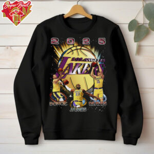 2025 Los Angeles Lakers Basketball T Shirt