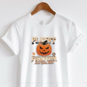 Playoff pumpkin New York Mets shirt