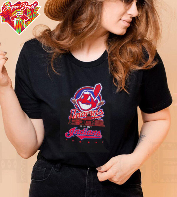 1915 2021 Cleveland Indians baseball shirt