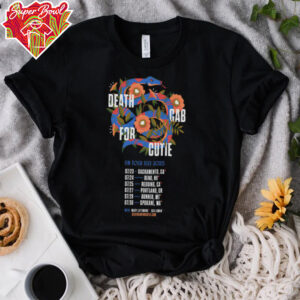 Poster Death Cab For Cutie On Tour 2025 Shirt