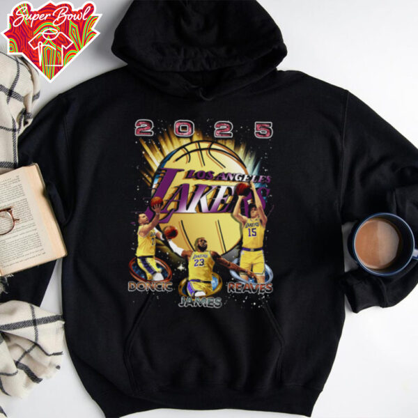 2025 Los Angeles Lakers Basketball T Shirt