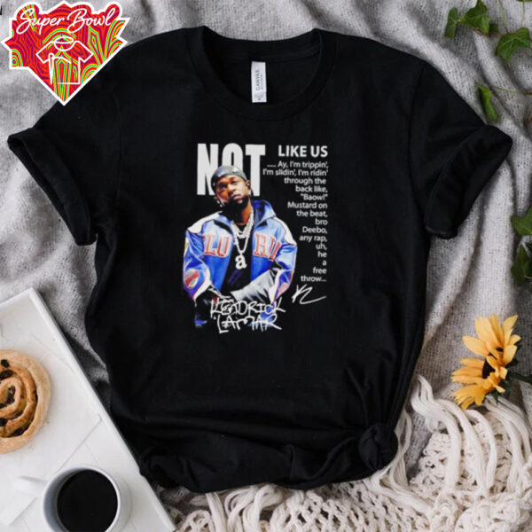 2025 Not Like Us Kendrick Lamar shirt