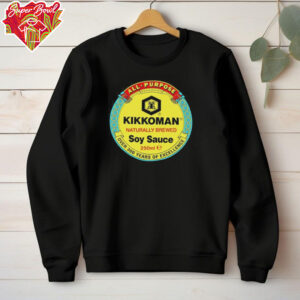 Kikkoman Naturally Brewed Soy Sauce logo shirt