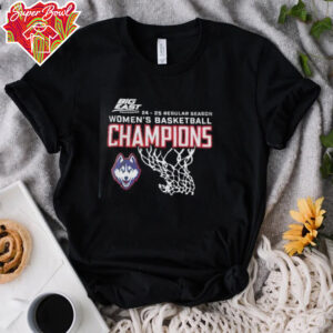 UConn Huskies Basketball Big East Regular Season Champions 2025 shirt