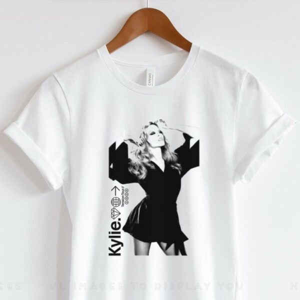 Kylie Tension White Photo Tee