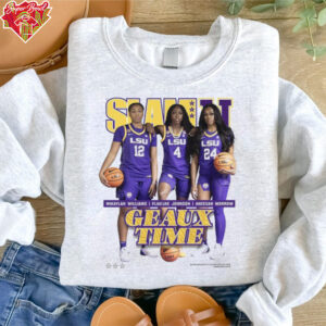 SLAM Cover LSU featuring Mikaylah Williams, Flau’jae Johnson, and Aneesah Morrow Shirt